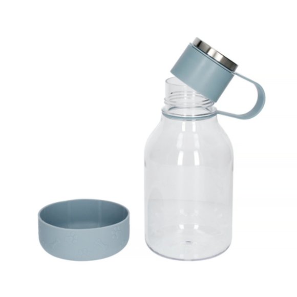 🚨LAST ONE🚨 In Blue Color - Has a Scratch - Doggie & Me Water Bottle Bowl Combo - Picture 8 of 10